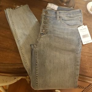 BNWT Free People Skinny ankle jeans, sz 28